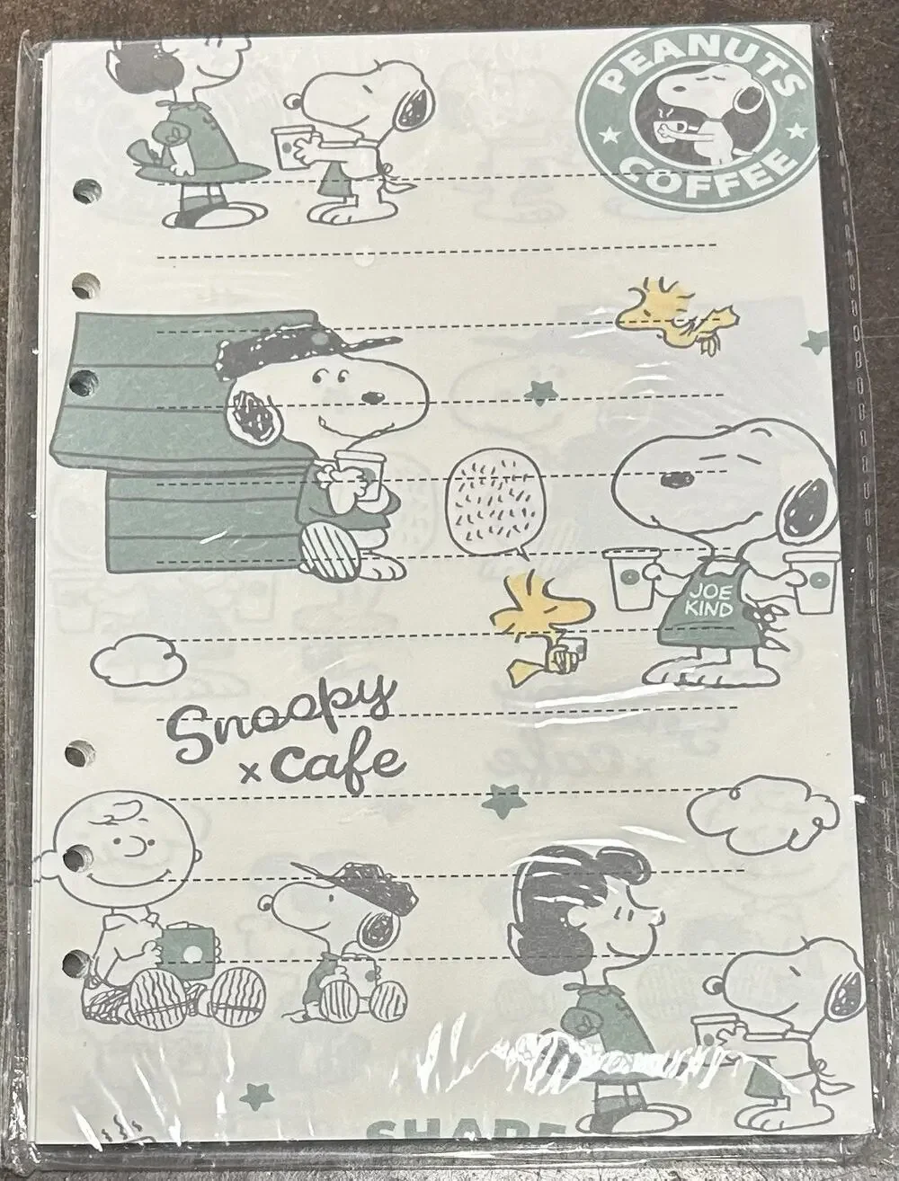 Snoopy Size A5 Refill Paper (50 Sheets)